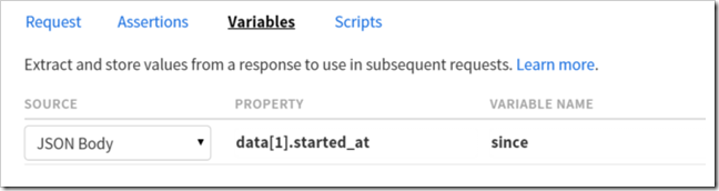 Traffic inspector Assertion varibles