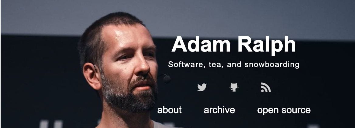 Adam Ralph open source