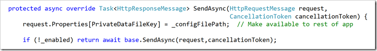 Async Task SendAsync