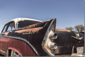 Rusty Old Car needs SOAP