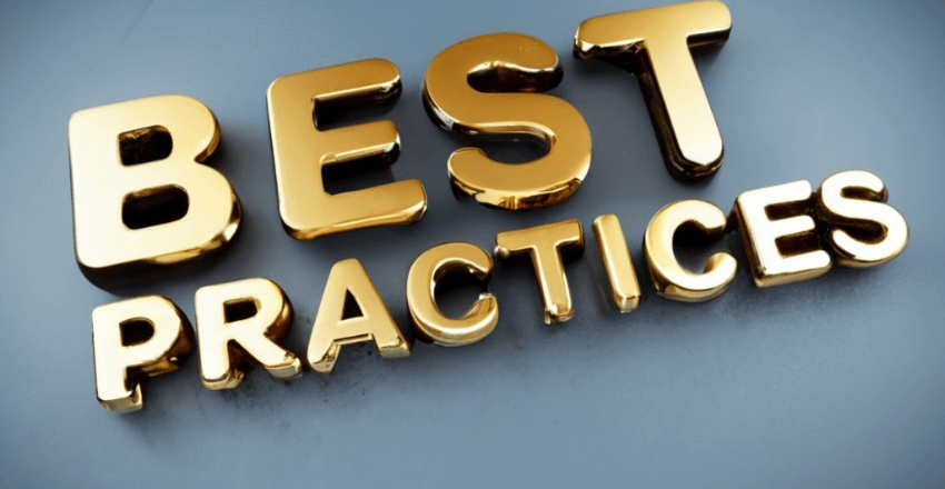  Best Practices