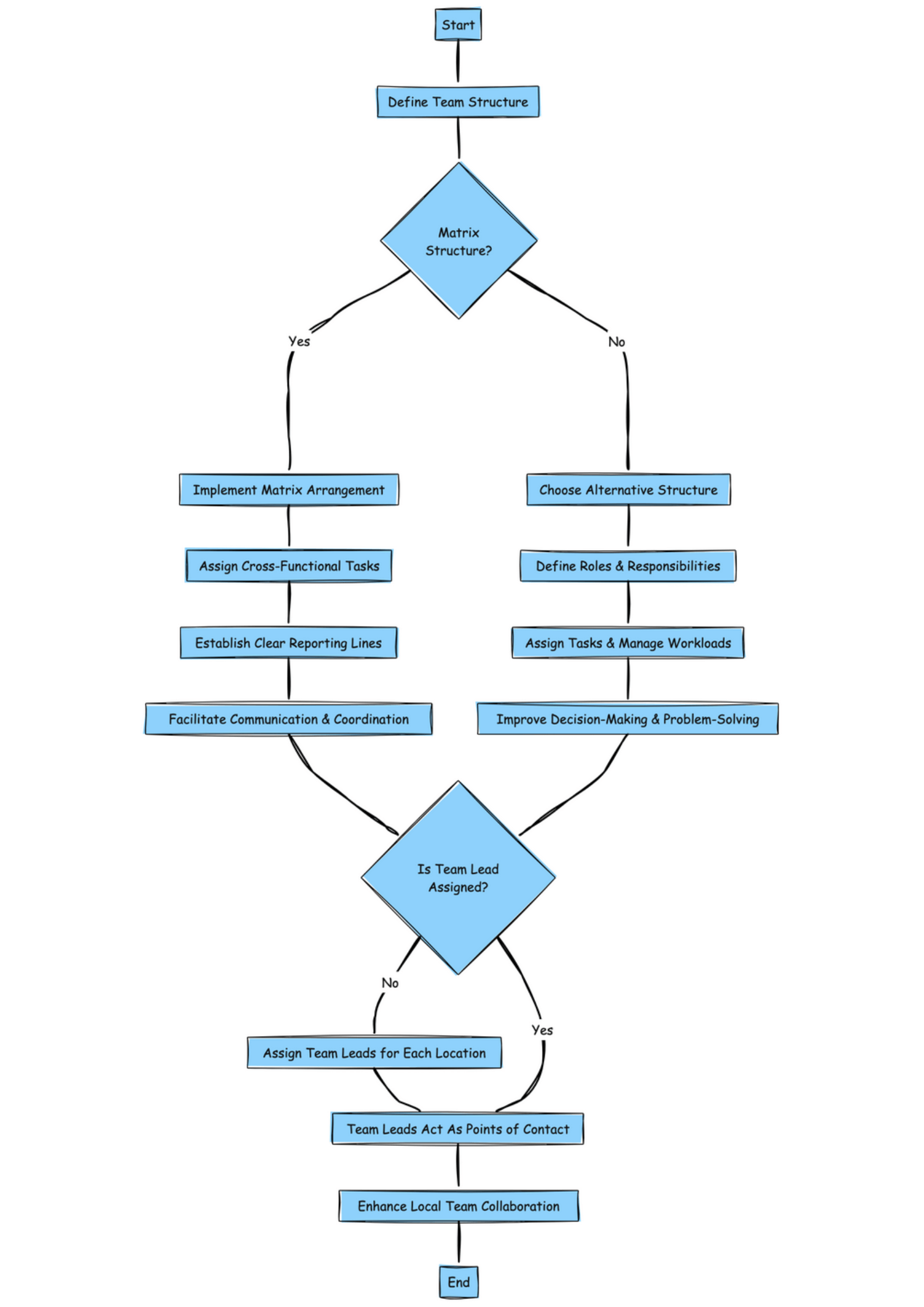 Defining the Team Structure