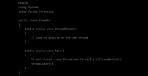 Threads in CSharp [C#]