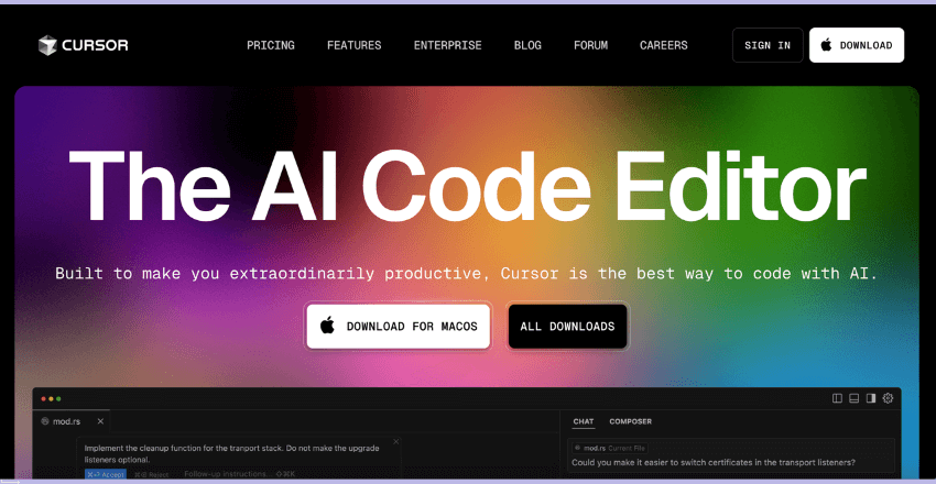 How to code with AI using Cursor step by step